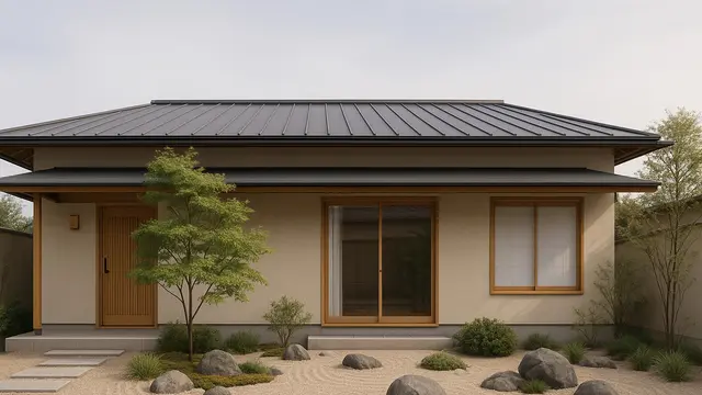 7 Desain Rumah Minimalis Gaya Jepang Modern 1 Lantai yang Simpel, Estetik dan Menenangkan