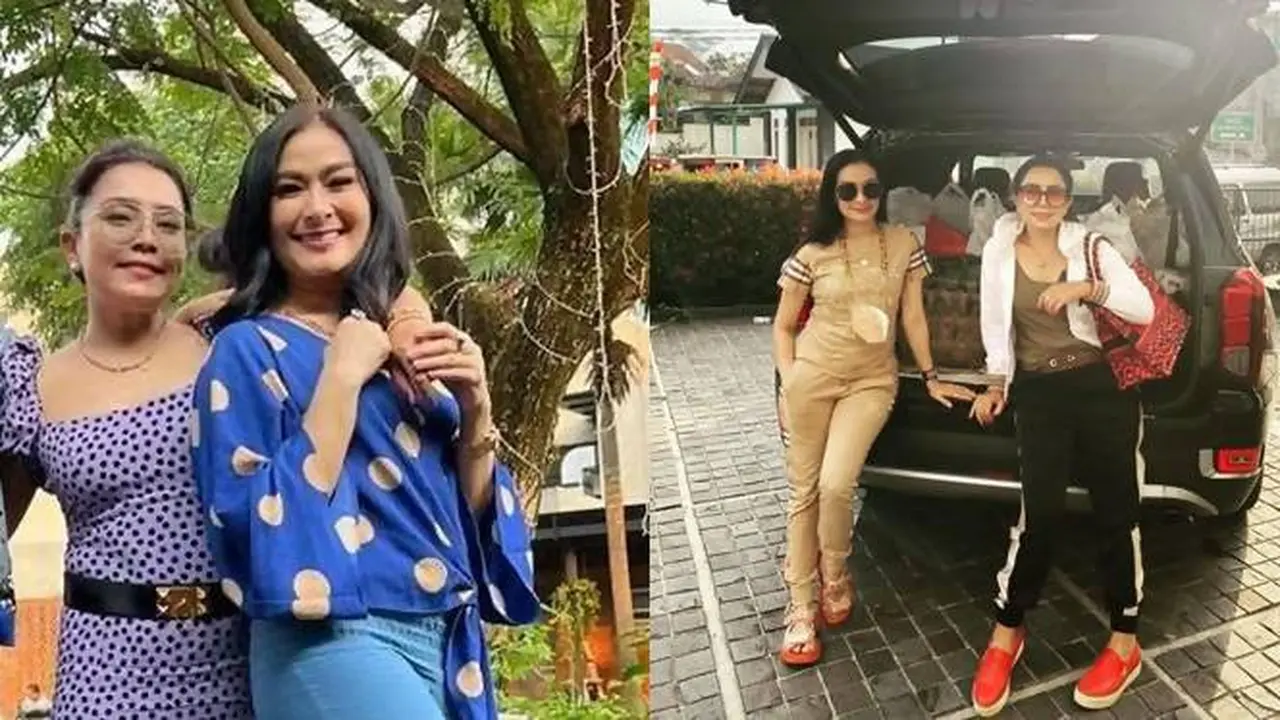 8 Potret Persahabatan Mayangsari dan Iis Dahlia yang Selalu Akrab