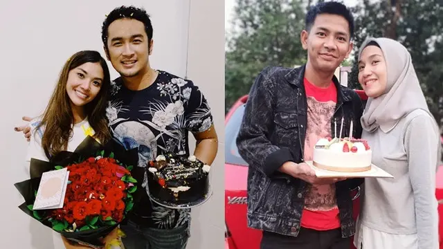 5 Beda Sisi Romantis Gerald Yohanes dan Angga Putra 'Anak Langit' Bersama Pasangannya