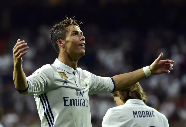 Penyerang Real Madrid, Cristiano Ronaldo. (AFP/Gerard Julien)