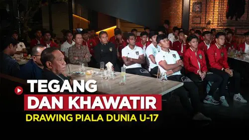 VIDEO: Ekspresi Tegang dan Gugup Pelatih Bima Sakti dan Timnas Indonesia U-17