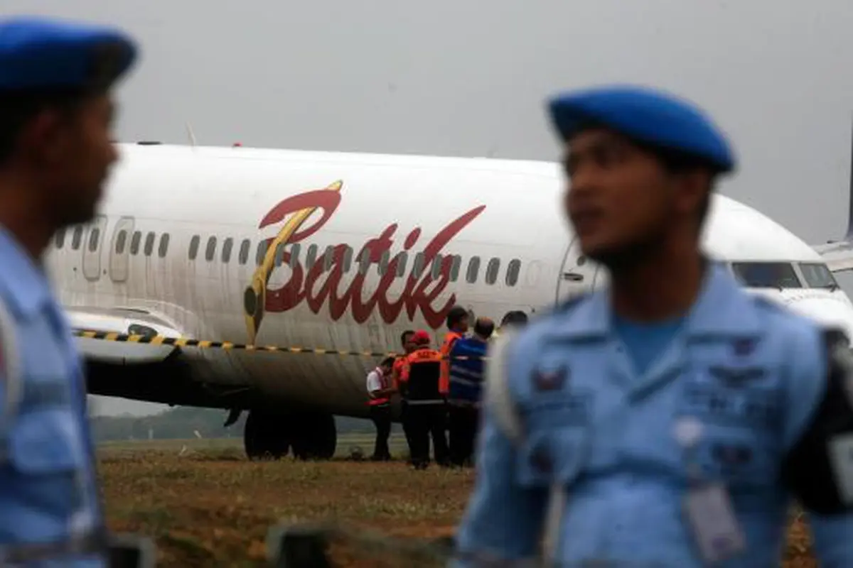 Maskapai Paling Tidak Aman, Batik Air Tabrakan di Halim