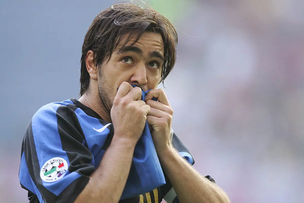 Mantan gelandang Inter Milan, Alvaro Recoba
