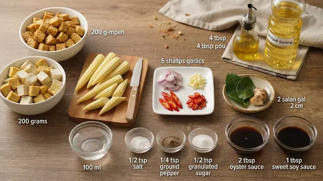 Resep Oseng Tempe Tahu Putren