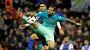 Barcelona bermain imbang 1-1 saat menghadapi Hercules pada leg pertama 32 besar Copa del Rey di Estadio Jose Rico Perez, Rabu (30/11/2016). (AFP/Jose Jordan)