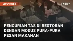 Modus baru pencurian tas di restoran harus diwaspadai