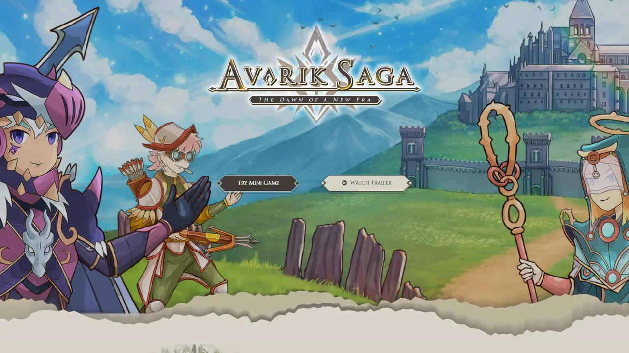 Gim metaverse berbasis blockchain Avarik Saga