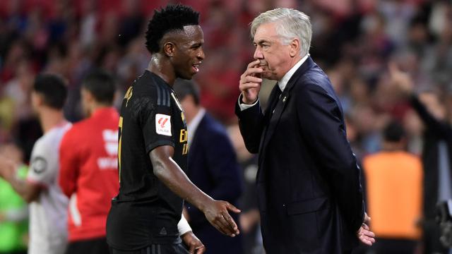 Pelatih Real Madrid, Carlo Ancelotti.