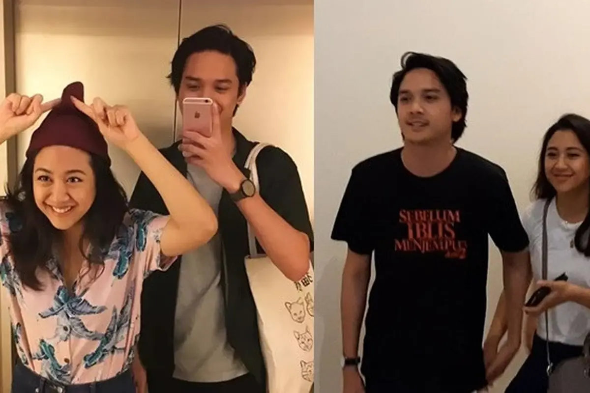 Kepergok Jalan Bareng, Ini 6 Potret Baskara Mahendra Gandeng Mesra Sherina