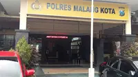 Seorang oknum anggota Polres Malang Kota dilaporkan karena dugaan kasus penggelapan mobil (Liputan6.com/Zainul Arfin)