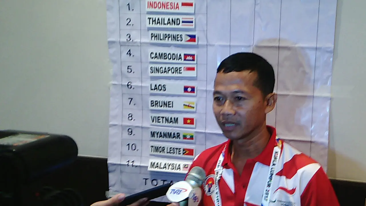 Pelatih Atletik Slamet Widodo