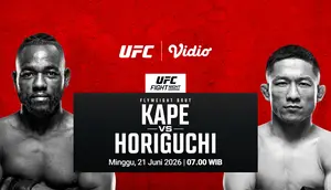 Jadwal UFC Fight Night di Vidio. (doc. vidio)