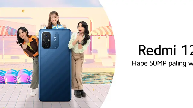 Redmi 12C yang baru diperkenalkan Xiaomi mengusung kamera 50MP.