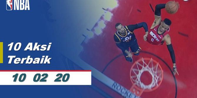 VIDEO: 10 Aksi Terbaik NBA 10 Februari 2020, Tembakan Tiga Angka Bojan Bogdanovic Menangkan Utah Jazz