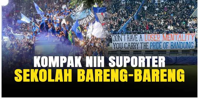 VIDEO: Bikin Merinding! Kemenpora "Sekolahkan" Suporter Viking, The Bombs, dan Bomber di Bandung