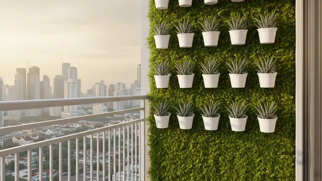 Model Balkon Rumah Sempit yang Tetap Bisa Ditanami. AI