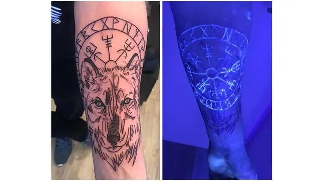 7 Desain Tatto Glow In The Dark, Bikin Imajinasi Jadi Nyata