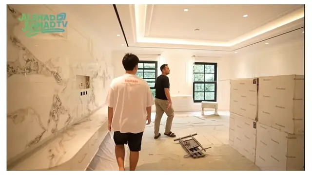 10 Potret Terbaru Pembangunan Rumah Baru Raffi Ahmad dan Nagita Slavina, Mewah Banget
