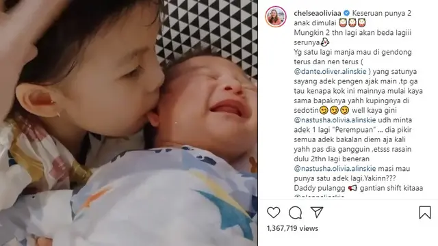 Chelsea Olivia - Glenn Alinskie (Foto: Instagram/@chelseaoliviaa)