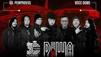 Medan dan Balikpapan juga akan menjadi tujuan konser Dewa 19 yang bertajuk "Anniversary Concert: 30 Years Career of Dewa 19". (instagram.com/kreasi.lokaland)