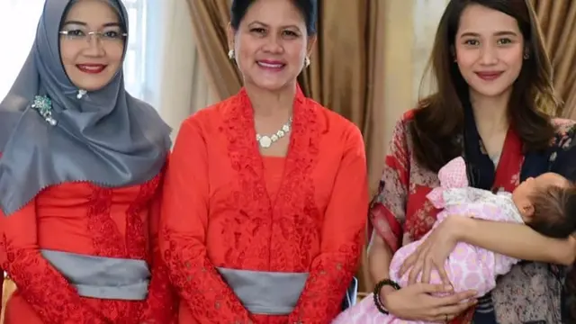 6 Momen Akikah Anak Gista Putri dan Wishnutama, Dihadiri Ibu Negara