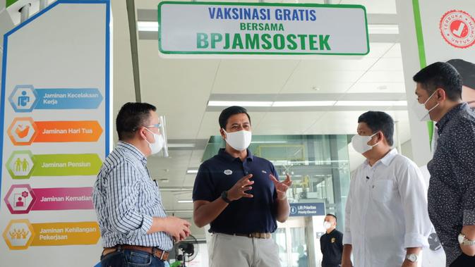 Dukung Percepatan Herd Immunity, BPJAMSOSTEK Gelar Vaksinasi Gratis - Vimarsana News