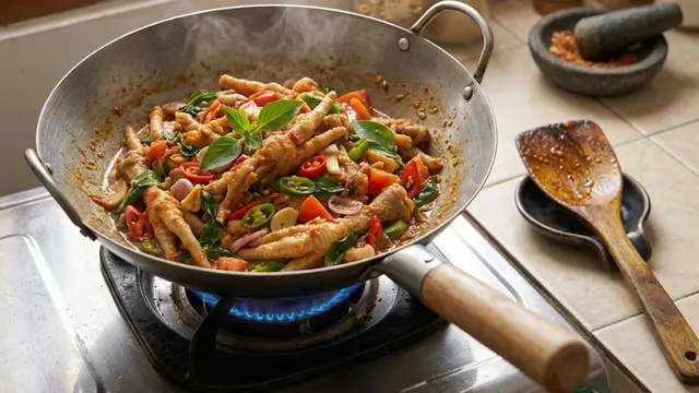 Resep Ceker Tumis Kemangi