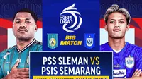 Jadwal big match BRI Liga 1: PSS Sleman vs PSIS Semarang pada matchweek ke 15 di Vidio. (sum. doc. vidio.com)