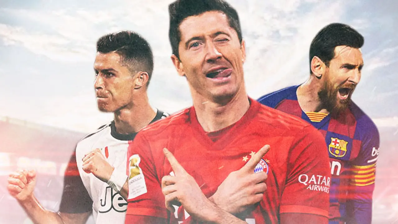 Pemain - Robert Lewandowski, Messi, dan Ronaldo