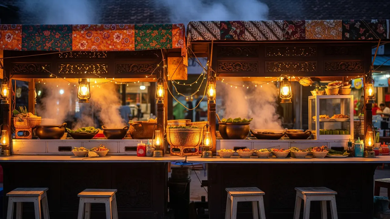 Desain Warung Makanan Kaki Lima