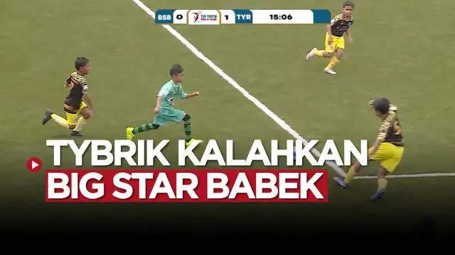 Berita video highlights Top Youth Premier League, Big Star Babek dikalahkan Tybrik Club 0-1
