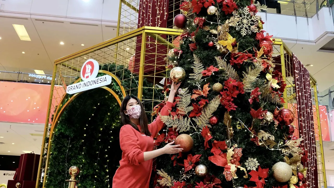 Perayaan Natal di Grand Indonesia