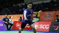 Pebulutangkis tunggal putra Indonesia, Anthony Sinisuka Ginting, lolos ke babak semifinal Thailand Masters 2017. (PBSI)