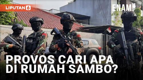 VIDEO: Provos dan Brimob Polri Datangi Kediaman Pribadi Ferdy Sambo