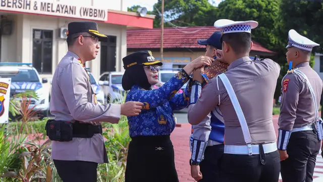 Operasi Zebra Mahakam 2025 Resmi Bergulir, Wali Kota Bontang Serukan Tertib Lalu Lintas dan Keselamatan Berkendara
