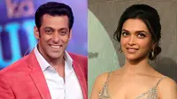 Bikin Film Bareng Deepika Padukone, Salman Khan Ingin Saingi SRK?
