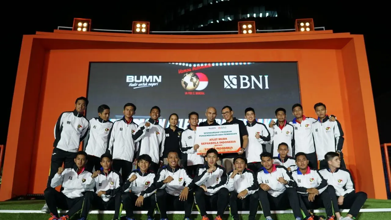 BNI Berangkatkan 19 Pesepakbola ke Spanyol