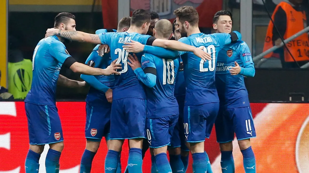 Gol Mkhitaryan dan Ramsey Antar Kemenangan Arsenal di Kandang AC Milan