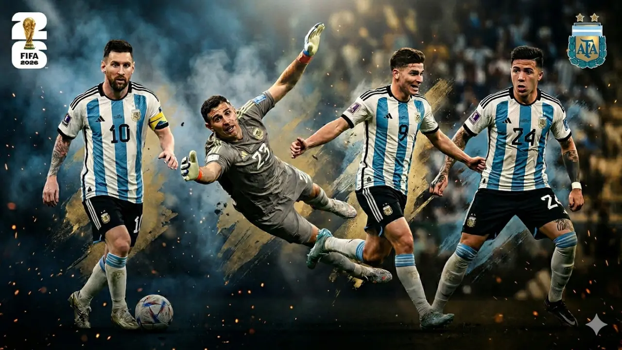 Ilustrasi Timnas Argentina