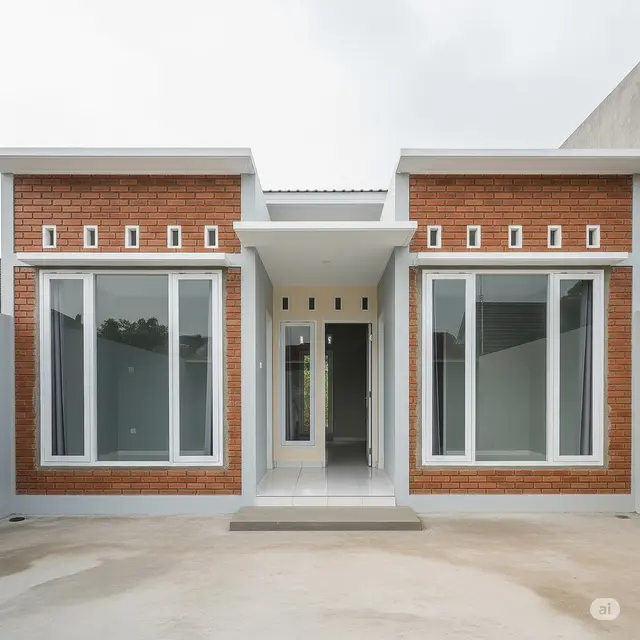 Rumah Minimalis Open Space 1 Lantai