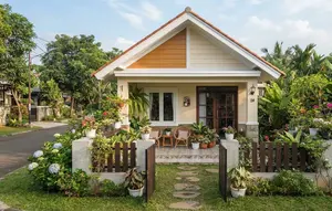 6 Model Rumah Kecil dengan Atap Pelana Minimalis yang Estetik, Simpel dan Menawan