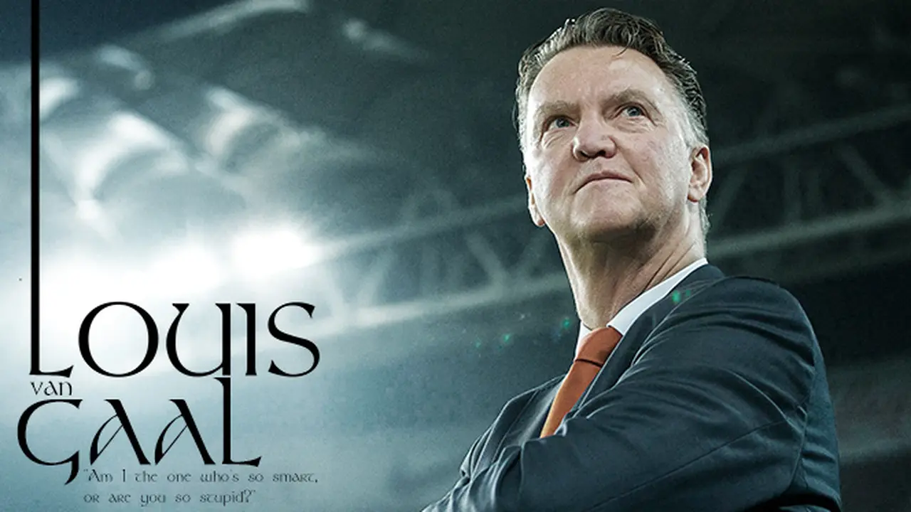 Ilustrasi Louis Van Gaal