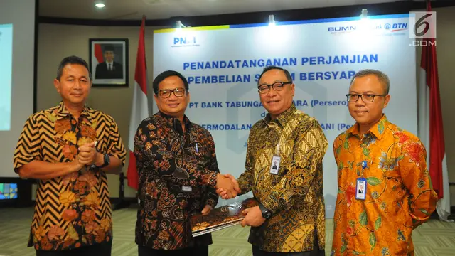 Sinergi BUMN, BTN Akuisisi Anak Usaha PNM