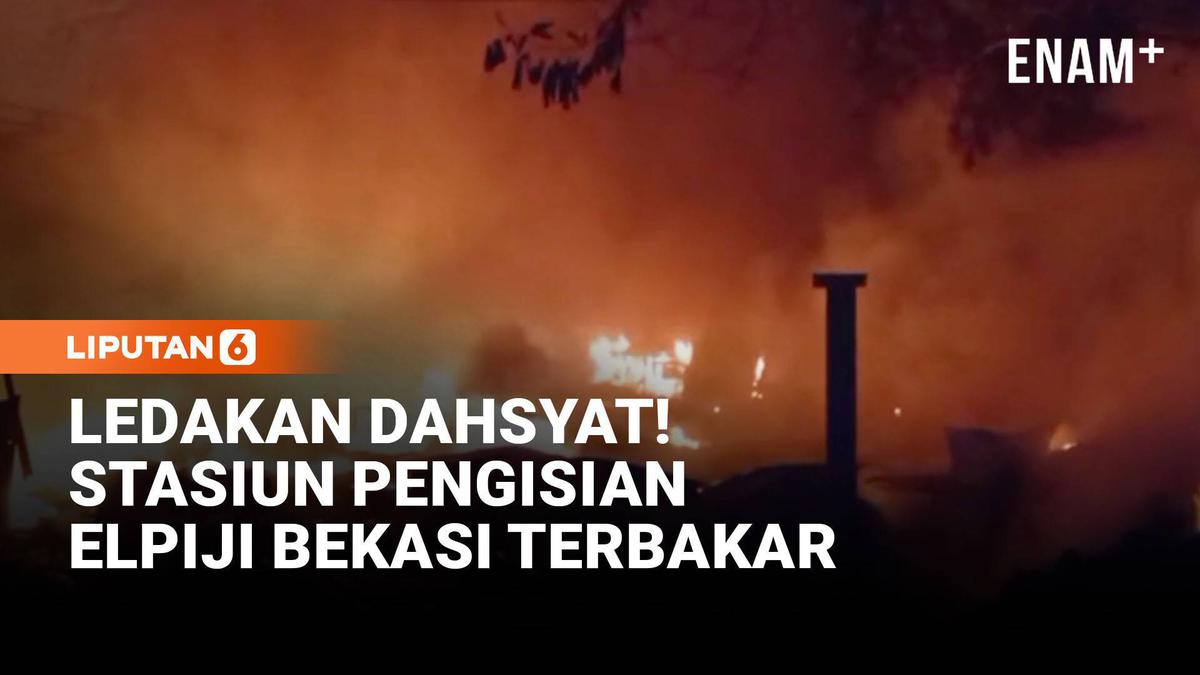 Ledakan Dahsyat SPBE Bekasi Picu Kebakaran di Permukiman  #News