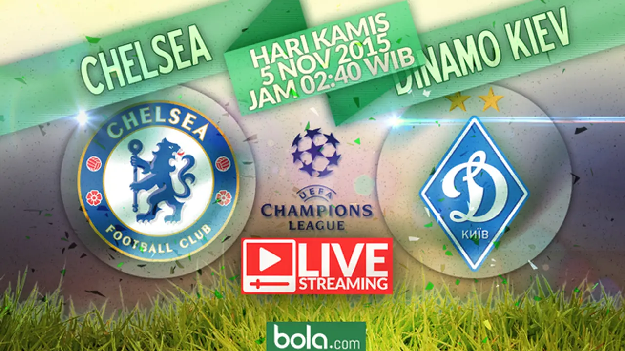 Chelsea vs Dynamo Kiev (Bola.com/Samsul Hadi)