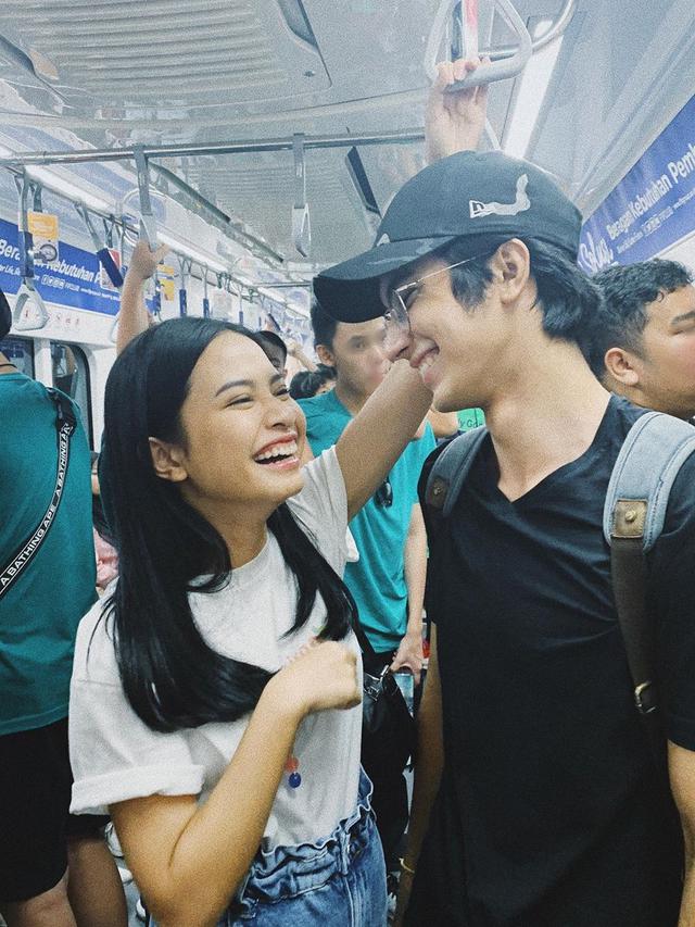 Main Film Bareng, Ini 7 Momen Kebersamaan Hanggini dan Junior Roberts