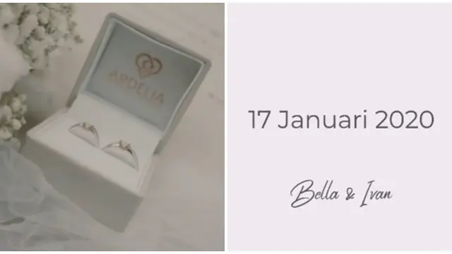 Bagikan Tanggal Pernikahan, ini 6 Potret Ivan Gunawan dan Bella Aprilia Pakai Baju Pengantin