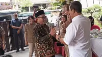 Cawagub Hendi bersama Istri dan 3 Anaknya Nyoblos di TPS 03 Lempongsari