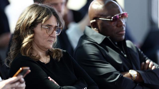 Fayza Lamari dan Wilfrid Mbappe