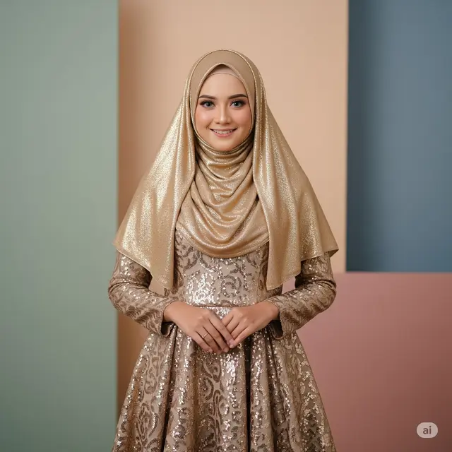 Rekomendasi Model Baju Gamis Pesta Mewah dan Elegan